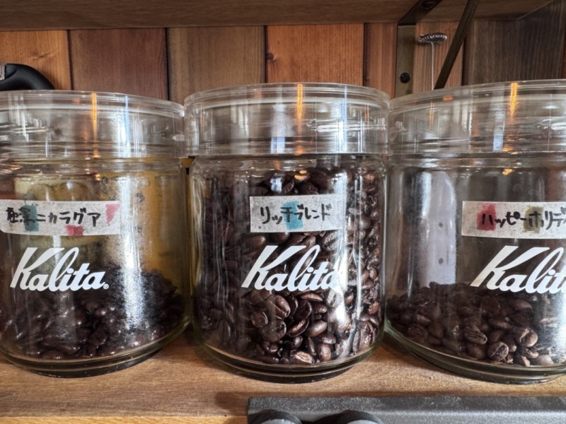 TAG STATIONERYのマスキングテープをコーヒーラベルにした