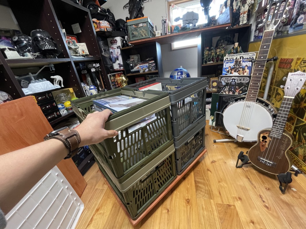 移動式コンテナワゴン自作