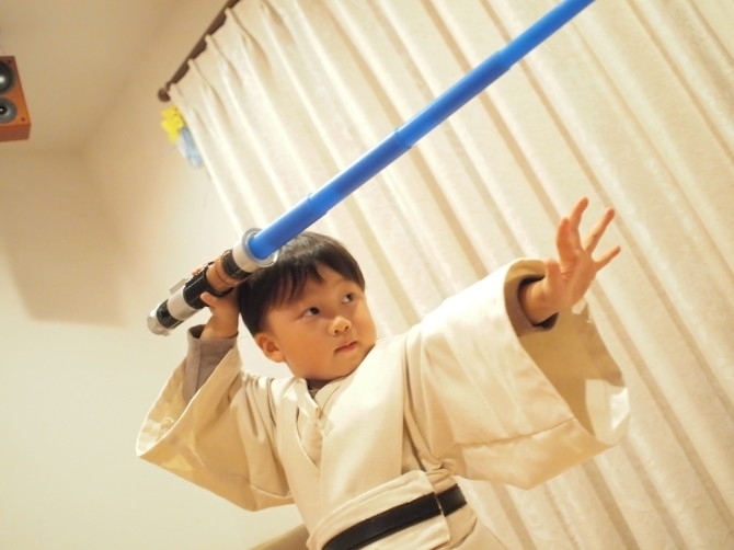 子供ジェダイ衣装