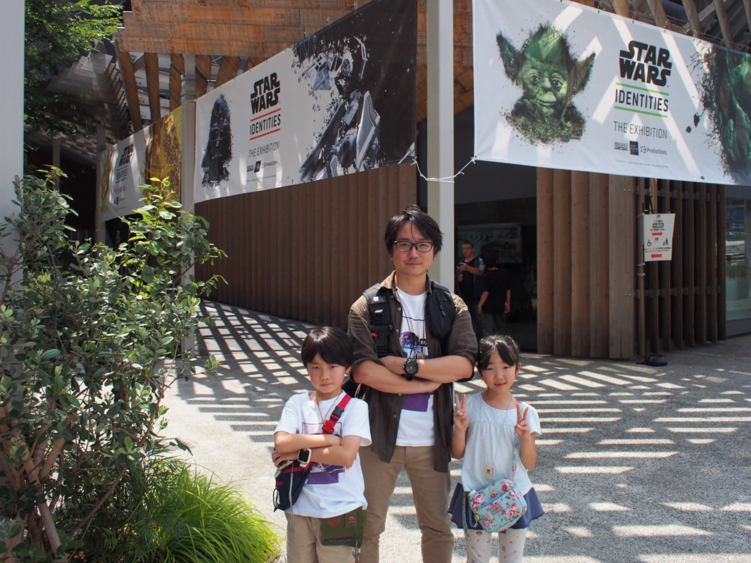 スターウォーズ アイデンティティ エキシビジョンへ