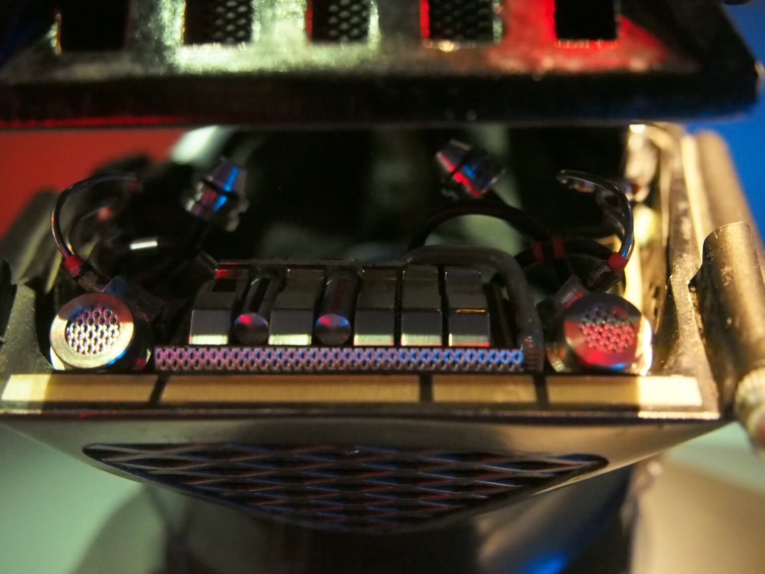 ベイダー卿のマスク 口元