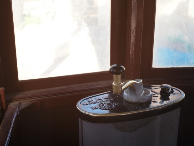 飛鳥山の公園 都電展示の中