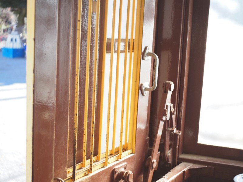 飛鳥山の公園 都電展示の中