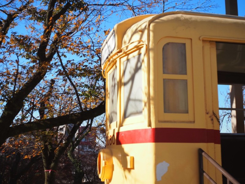 飛鳥山の公園 都電展示