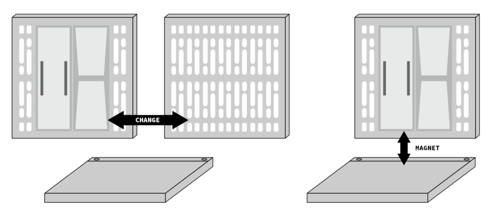 3.75・6インチフィギュア対応のスターウォーズ風背景付き台座
