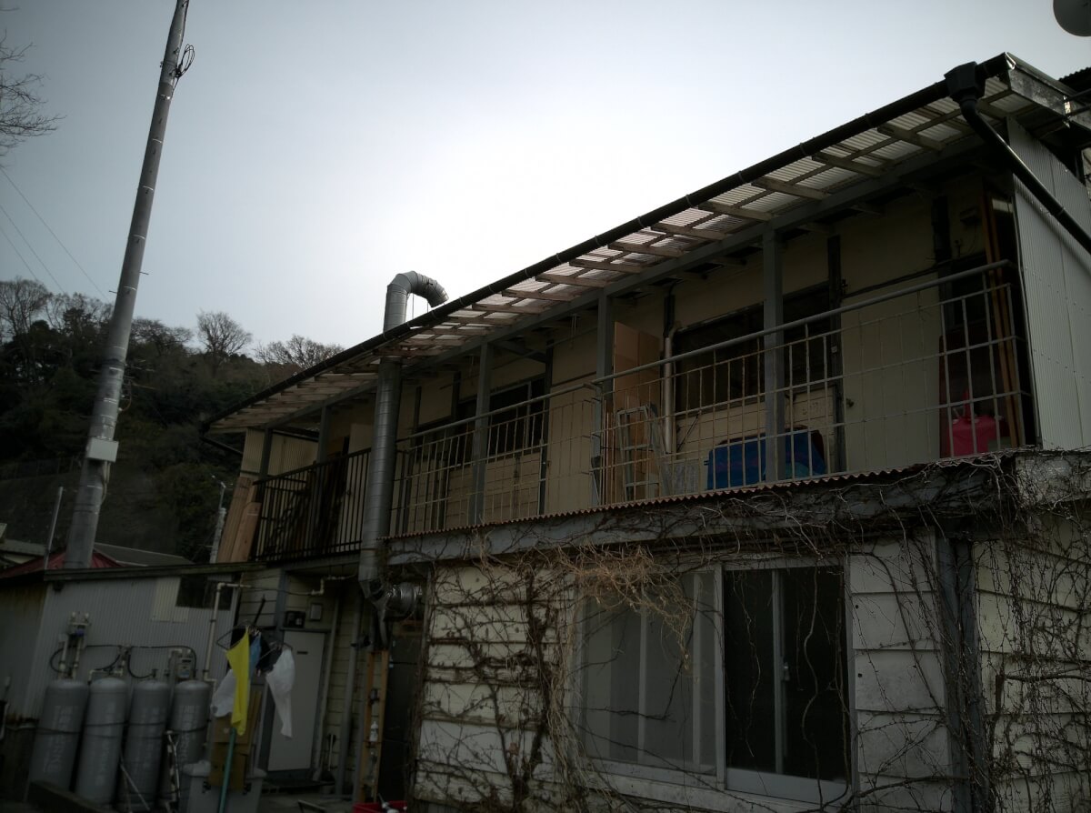 Flashbackで撮影した建物