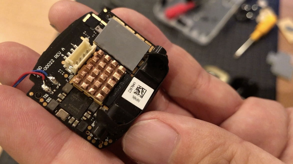 ベクターの頭の中にヒートシンク