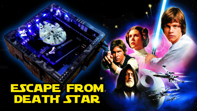 スターウォーズ木工工作 立体迷路