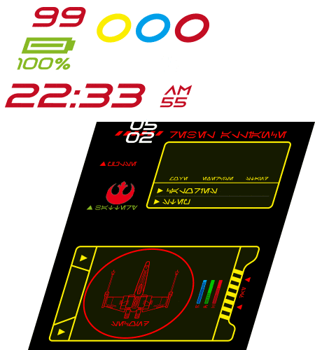 AppleWatchのオリジナル文字盤作成イメージ