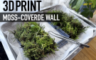3Dプリンターで苔壁を作ってみた